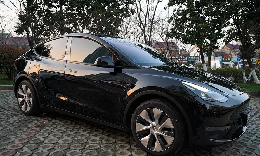 特斯拉model Y 3M玻璃膜案例(图2)