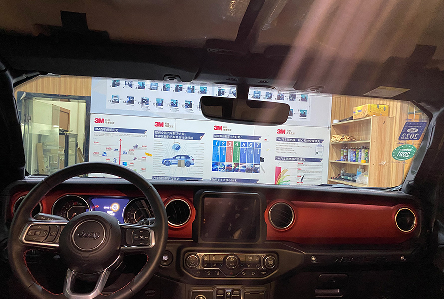 Jeep-牧马人全车3M隔热膜案例(图4)